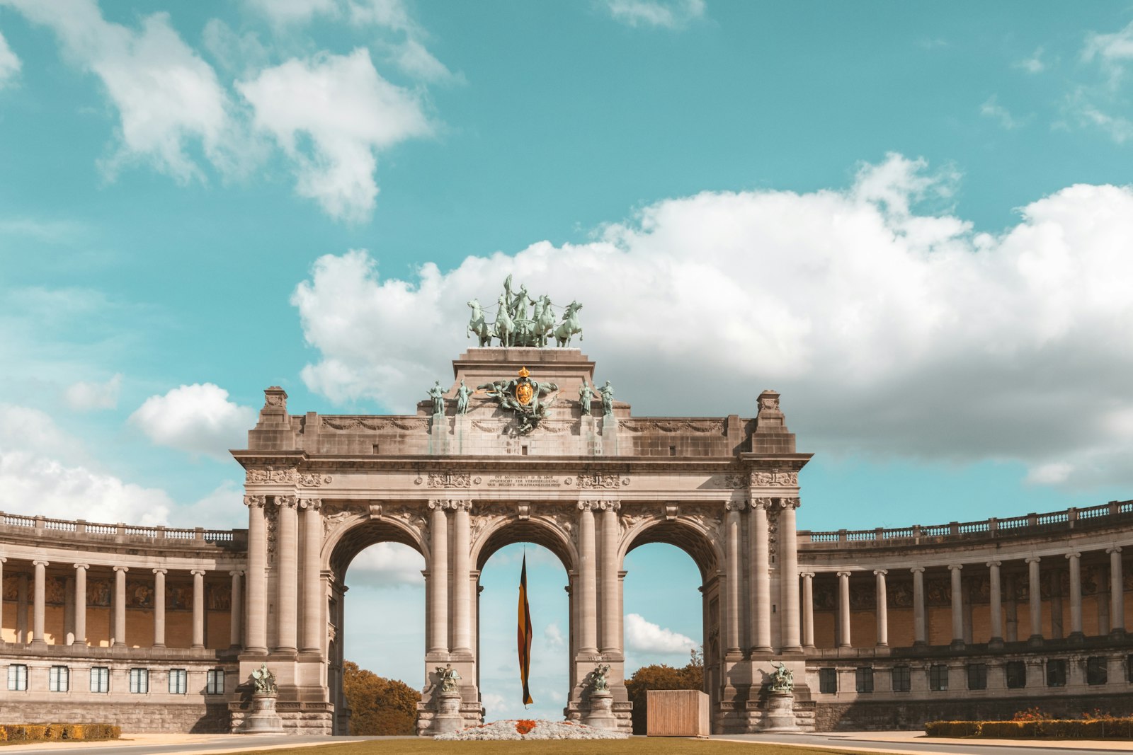 Les arcades du Cinquantenaire à Bruxelles